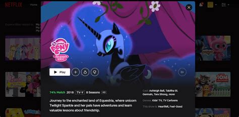 where can i watch my little pony